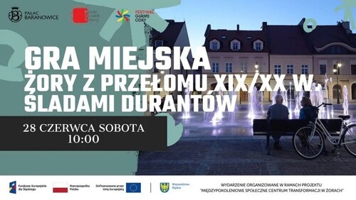 Weź udział w Miejskiej Grze Rowerowej „Żory z przełomu XIX/XX wieku - Śladami Durantów"