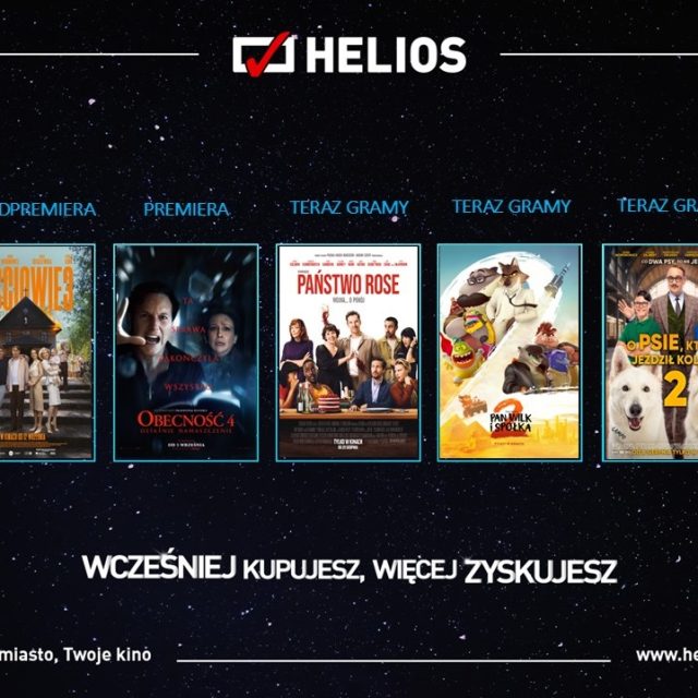 Wrześniowe nowości w kinach Helios