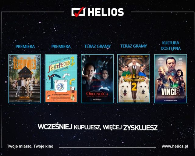 Wrześniowy repertuar kin Helios