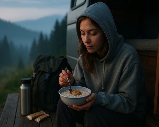 Orzechowe śniadania w podróży: co zjeść, gdy nie masz kuchni pod ręką