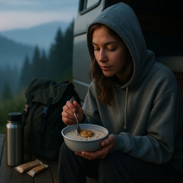 Orzechowe śniadania w podróży: co zjeść, gdy nie masz kuchni pod ręką