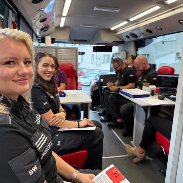Wspólna akcja krwiodawstwa w Żorach na 100-lecie Policji Kobiecej [FOTO]