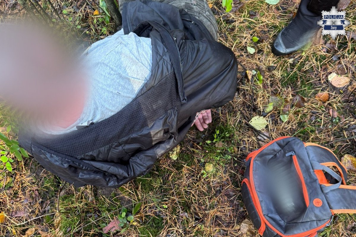 2025.10.30 - Akcja kryminalnych w Żorach - fotoreportaż