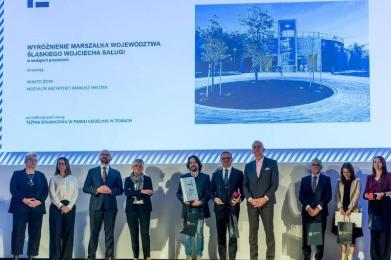 Żorska tężnia wyróżniona w konkursie na Najlepszą Przestrzeń Publiczną Śląska