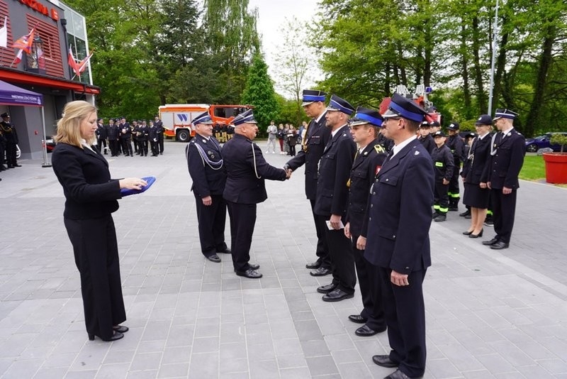 OSP Rogoźna świętowała 130-lecie istnienia oraz otwarcie wyremontowanej remizy / fot. UM Żory
