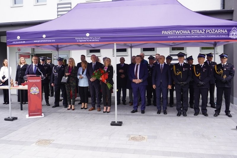 OSP Rogoźna świętowała 130-lecie istnienia oraz otwarcie wyremontowanej remizy / fot. UM Żory