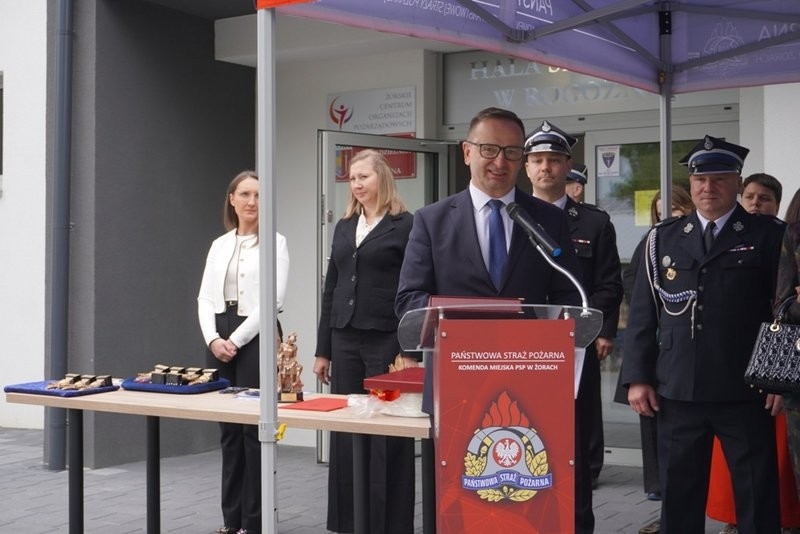 OSP Rogoźna świętowała 130-lecie istnienia oraz otwarcie wyremontowanej remizy / fot. UM Żory