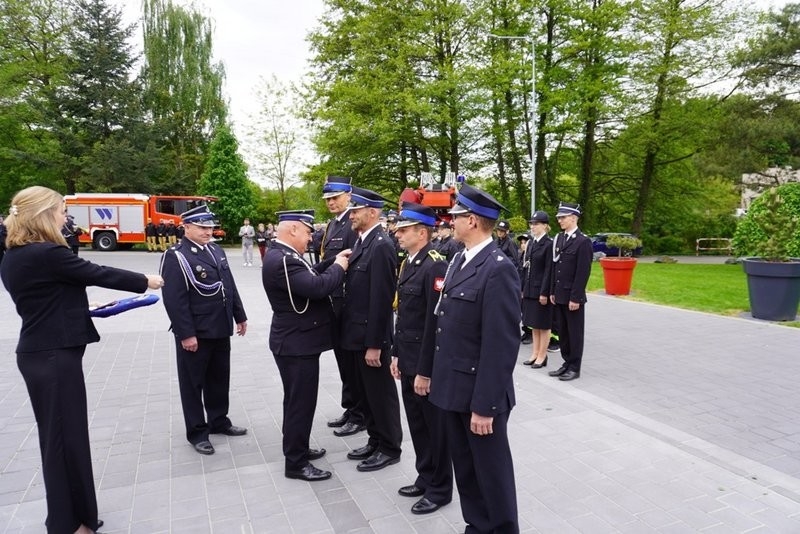 OSP Rogoźna świętowała 130-lecie istnienia oraz otwarcie wyremontowanej remizy / fot. UM Żory