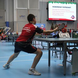 XXII Wigilijny Turniej Dzieci i Młodzieży w Tenisie Stołowym