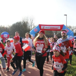 Żorzanie pobiegli w biało-czerwonych barwach