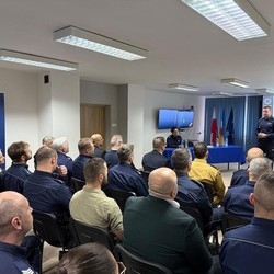 Odprawa roczna żorskiej Policji