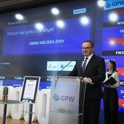 Miasto Żory debiutuje na giełdzie