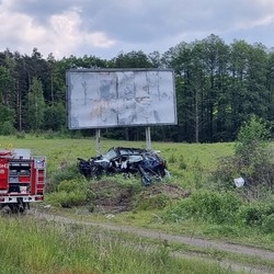 Groźny wypadek na DK81