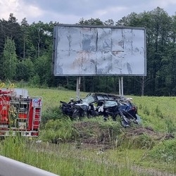 Groźny wypadek na DK81