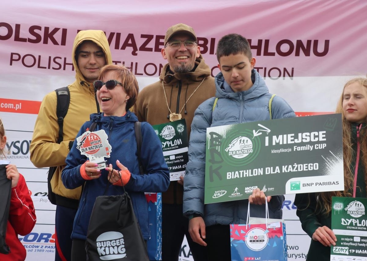 17 maja w Żorach odbyła się kolejna edycja ogólnopolskiego cyklu „Biathlon Dla Każdego” z udziałem 180 zawodników / fot. MOSiR Żory