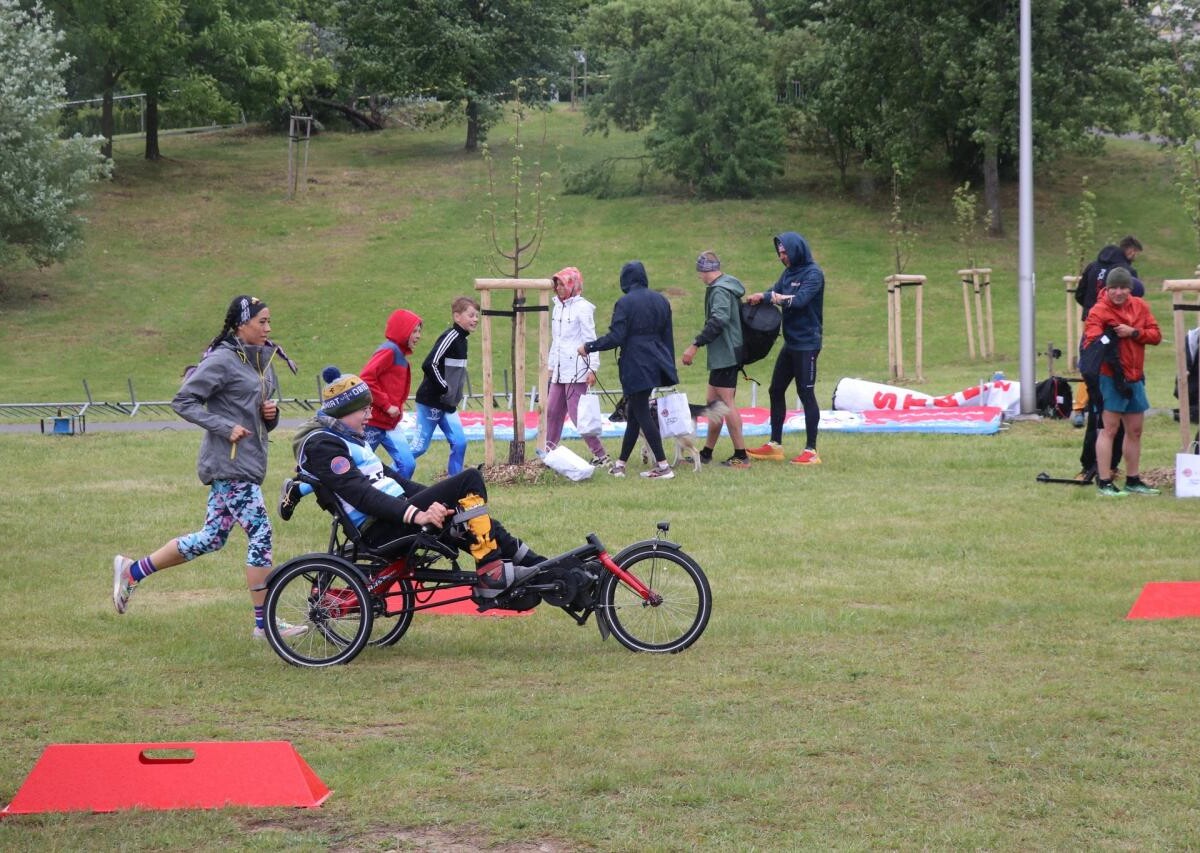17 maja w Żorach odbyła się kolejna edycja ogólnopolskiego cyklu „Biathlon Dla Każdego” z udziałem 180 zawodników / fot. MOSiR Żory
