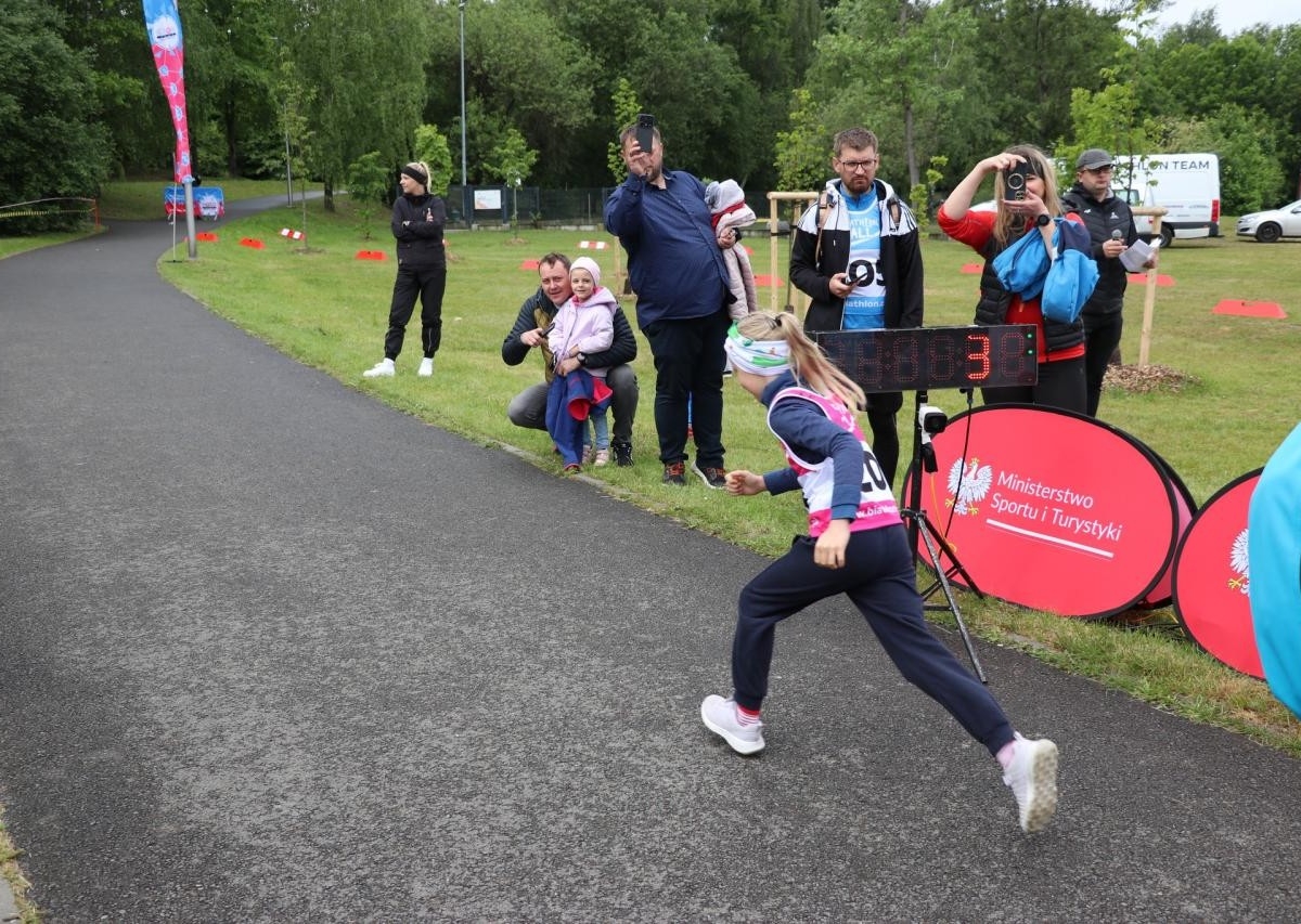 17 maja w Żorach odbyła się kolejna edycja ogólnopolskiego cyklu „Biathlon Dla Każdego” z udziałem 180 zawodników / fot. MOSiR Żory