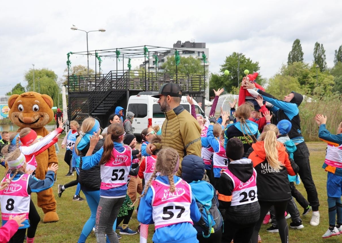17 maja w Żorach odbyła się kolejna edycja ogólnopolskiego cyklu „Biathlon Dla Każdego” z udziałem 180 zawodników / fot. MOSiR Żory