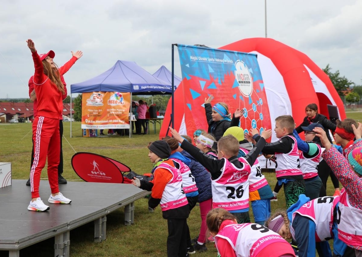 17 maja w Żorach odbyła się kolejna edycja ogólnopolskiego cyklu „Biathlon Dla Każdego” z udziałem 180 zawodników / fot. MOSiR Żory