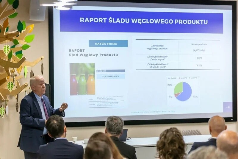 W ramach wydarzenia uczestnicy szkolenia mieli szansę wysłuchać prezentacji pt. "Żory. Transformacja 2.0 - Projekty Przyszłości" / fot. UM Żory