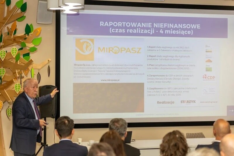 W ramach wydarzenia uczestnicy szkolenia mieli szansę wysłuchać prezentacji pt. "Żory. Transformacja 2.0 - Projekty Przyszłości" / fot. UM Żory
