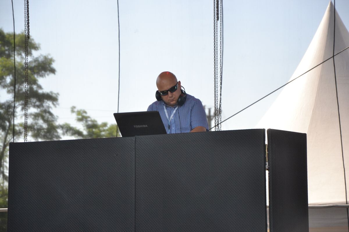 Disco Żar Festiwal w żorskim Parku Cegielnia