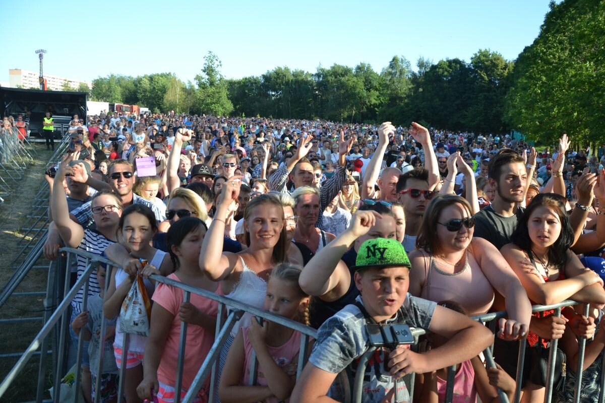 Disco Żar Festiwal w żorskim Parku Cegielnia