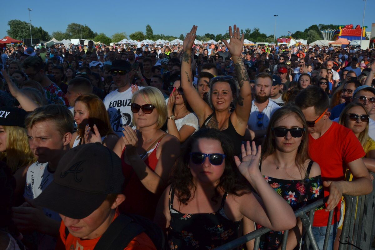 Disco Żar Festiwal w żorskim Parku Cegielnia