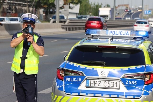 Drogówka prowadzi dziś działania "Prędkość"