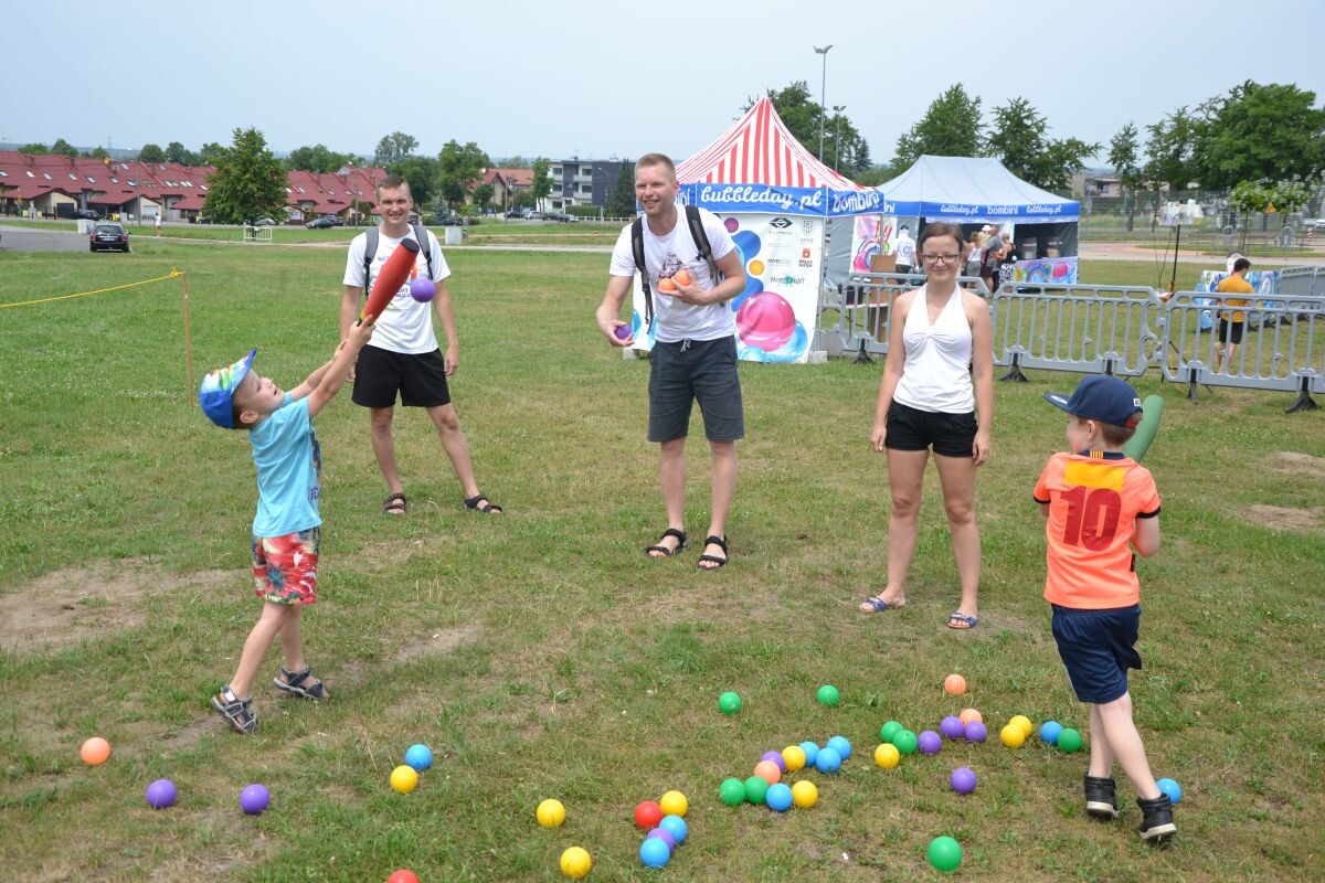 Dzień baniek mydlanych w Parku Cegielnia