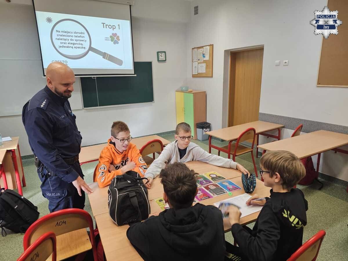 Dzień Walki z Handlem Ludźmi w Żorach / fot. KMP Żory
