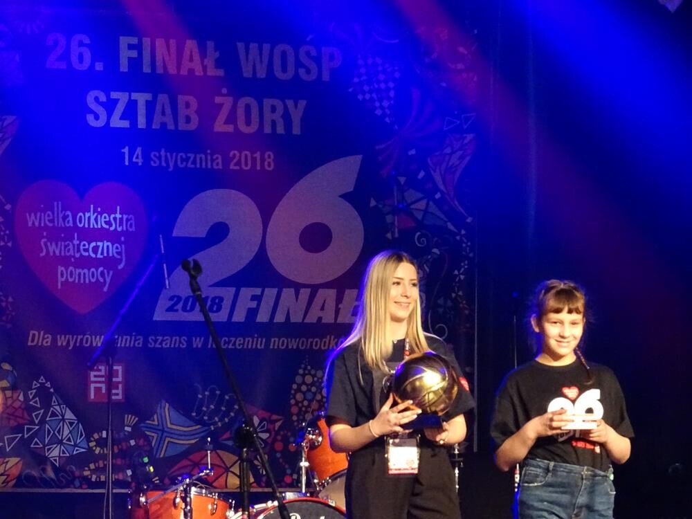 Wczoraj (14.01.) mieliśmy okazję uczestniczyć w 26 finale Wielkiej Orkiestry Świątecznej Pomocy. Zobaczcie zdjęcia!