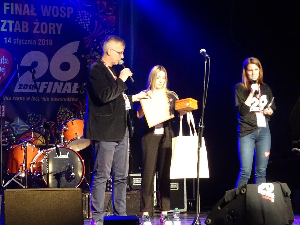 Wczoraj (14.01.) mieliśmy okazję uczestniczyć w 26 finale Wielkiej Orkiestry Świątecznej Pomocy. Zobaczcie zdjęcia!