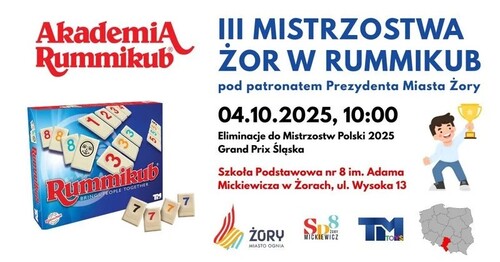 III Mistrzostwa Żor w Rummikub – zapisz się na turniej!