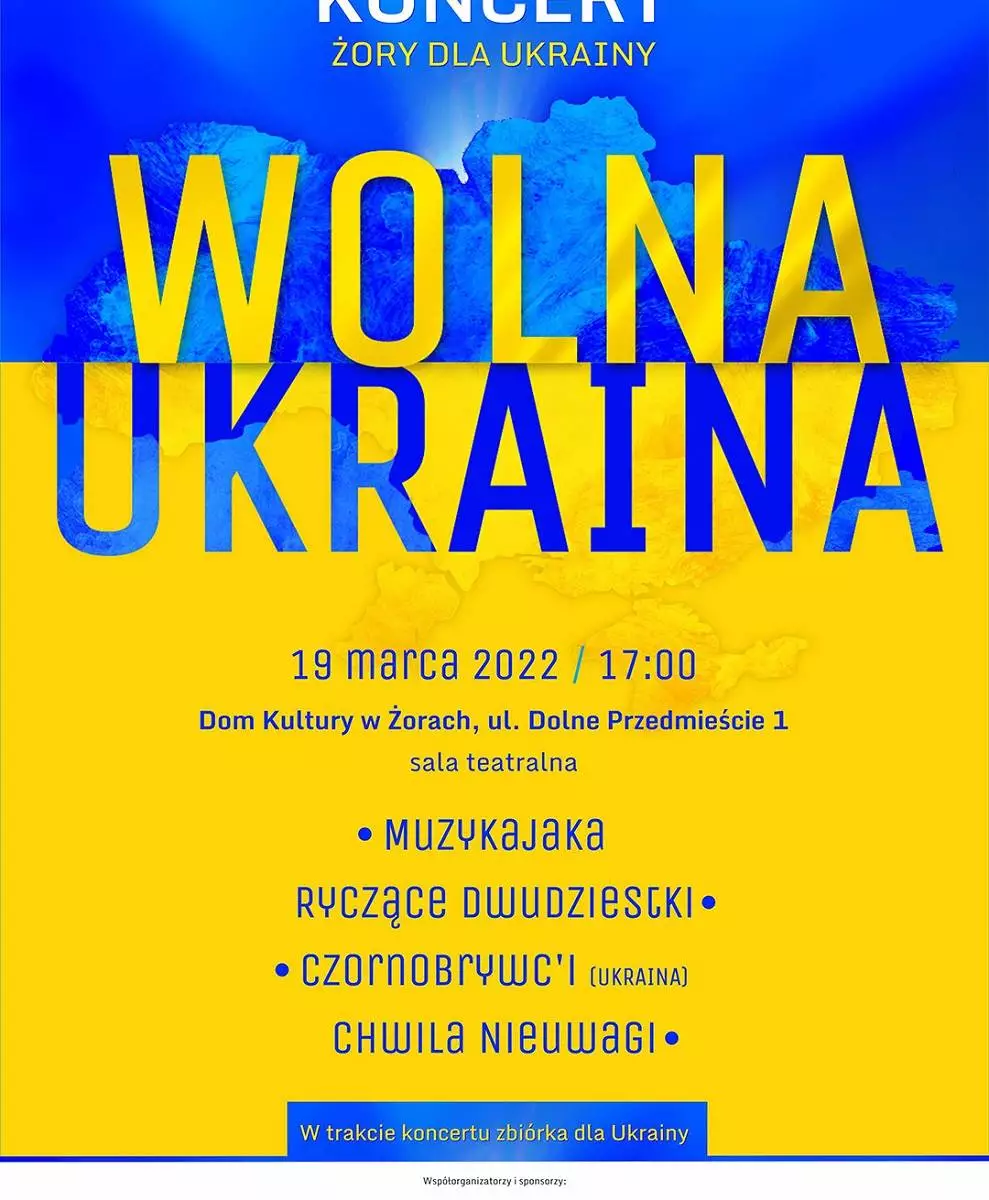 Koncerty, wystawa i aukcje. Ju&#380; nied&#322;ugo charytatywna impreza na rzecz pomocy Ukrainie! 