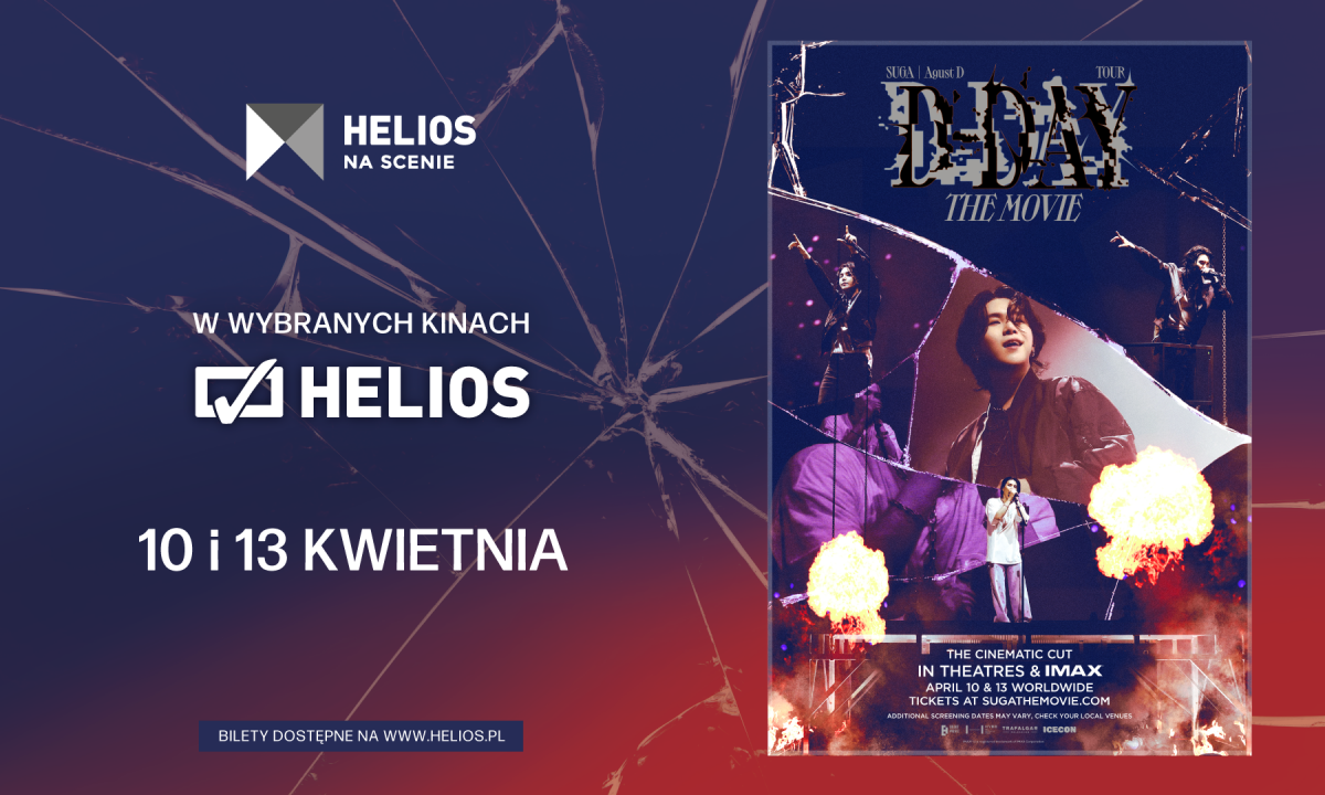 Kwietniowy repertuar kin Helios / fot. Helios