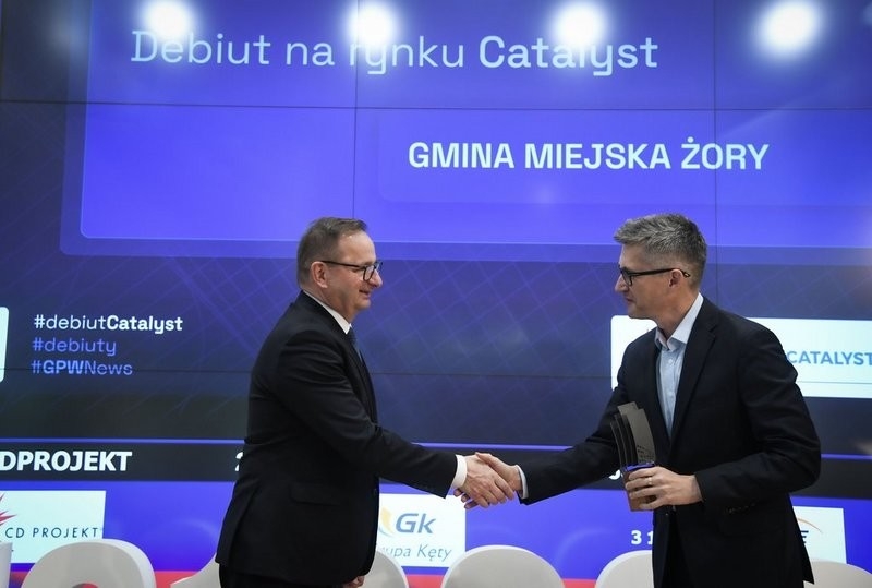 Miasto Żory zadebiutowało na rynku Catalyst, emitując obligacje komunalne o wartości ponad 73 mln zł. / fot. UM Żory
