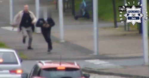 Oficer prasowy z Żor zatrzymał złodzieja kawy mimo przerwy służbowej