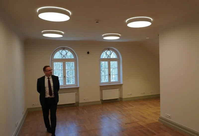 Pałac w Baranowicach już po odbiorze! Otwarcie obiektu po renowacji coraz bliżej / fot. UM Żory