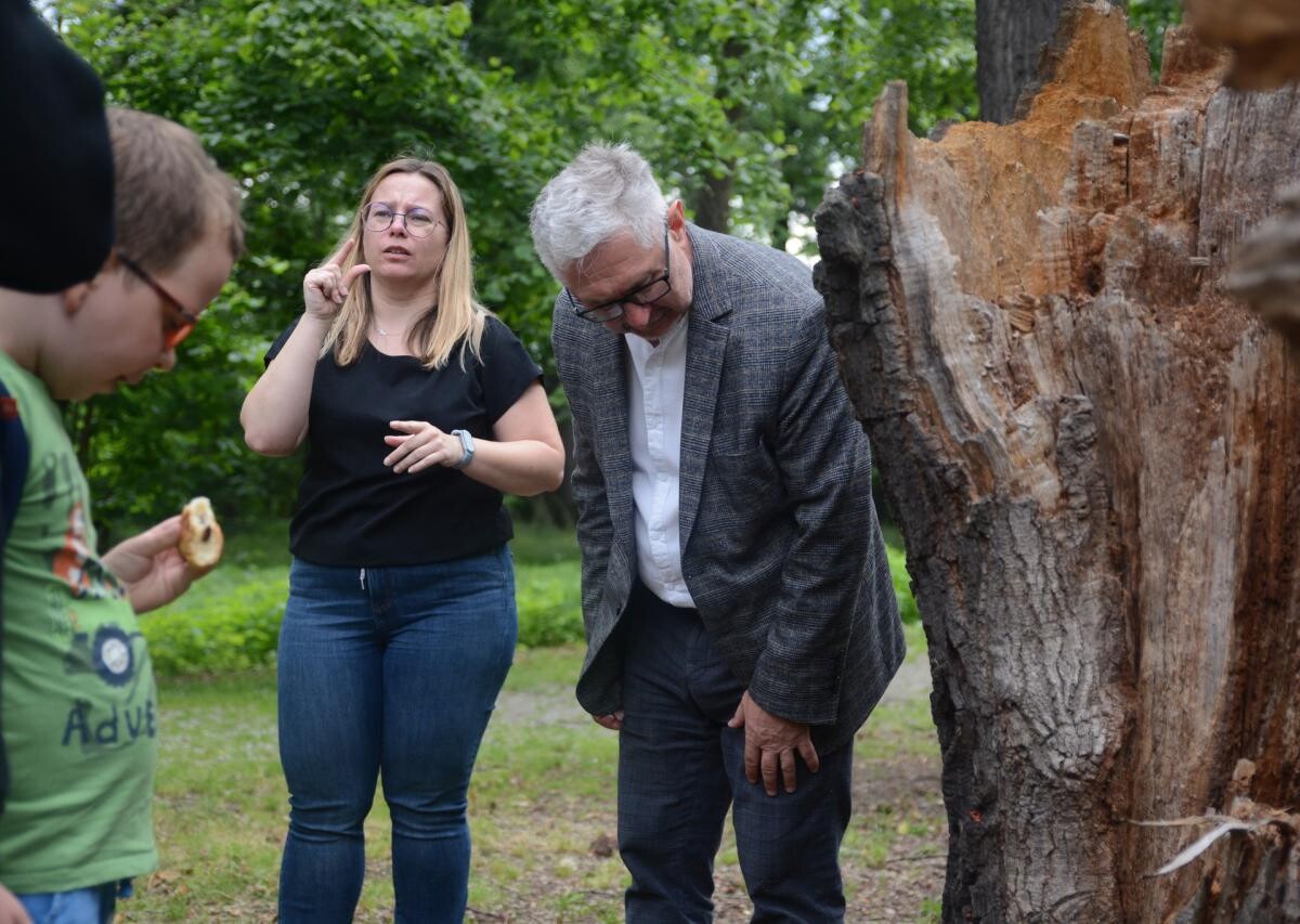 Za nami wycieczka Szlakiem Pałacowym do Pałacu Baranowice w Żorach / fot. MOK Żory