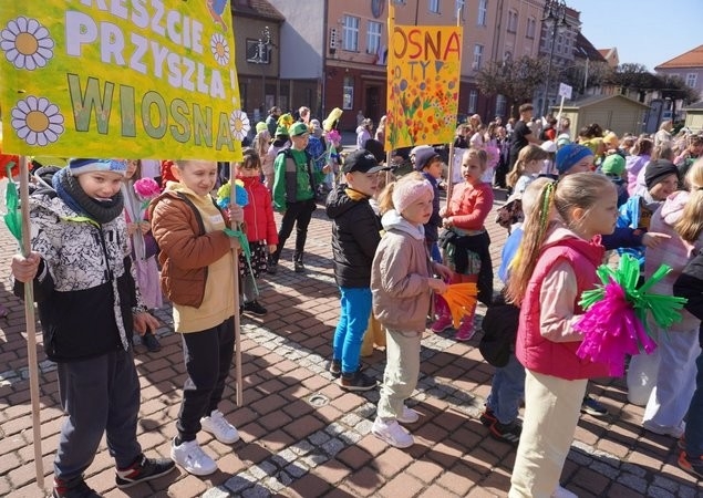 Dzieci z Żor przywitały wiosnę i wsparły osoby z Zespołem Downa / fot. UM Żory