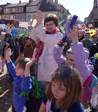 Dzieci z Żor przywitały wiosnę i wsparły osoby z Zespołem Downa / fot. UM Żory