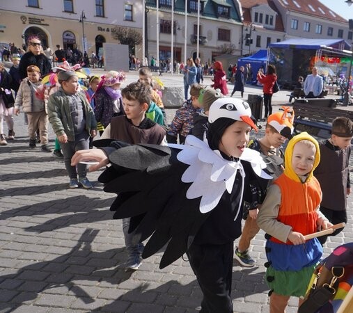 Dzieci z Żor przywitały wiosnę i wsparły osoby z Zespołem Downa / fot. UM Żory