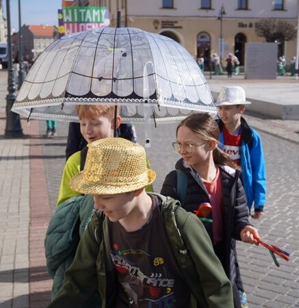 Dzieci z Żor przywitały wiosnę i wsparły osoby z Zespołem Downa / fot. UM Żory