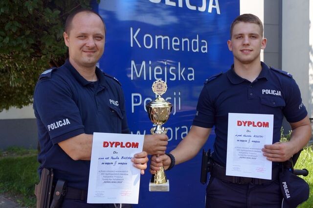 Policjanci z Żor po raz kolejny na podium