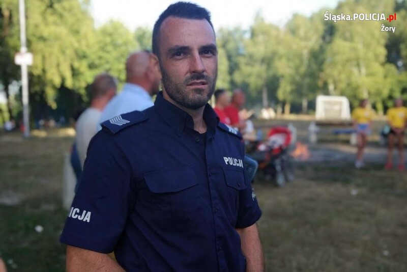 Policjant z Żor nagrodzony Brązową, Srebrną i Złotą Odznaką WOPR
