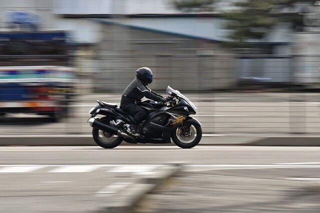 Pościg za motocyklistą