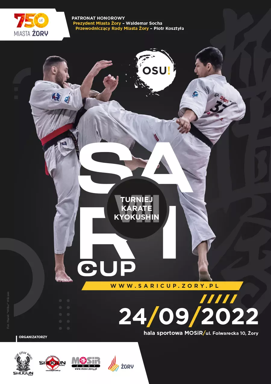 Przed nami 8. Turniej Karate Kyokushin SARI CUP