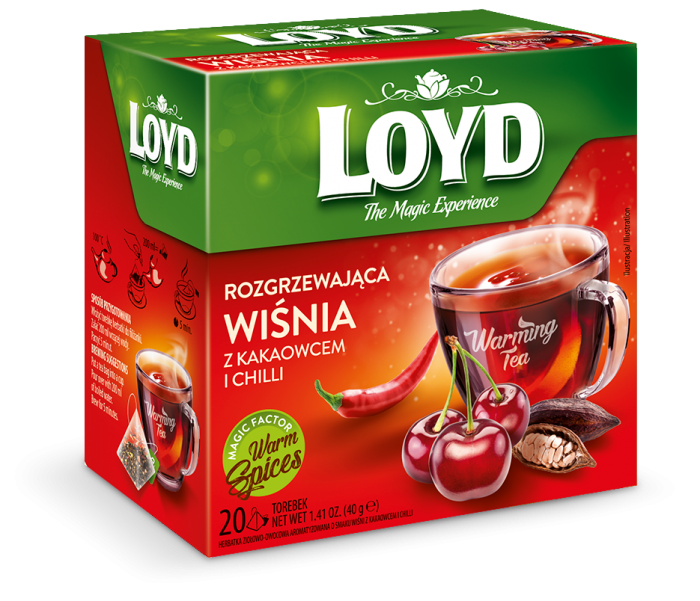 Rozgrzewająca herbata Loyd - idealna na zimowe wieczory