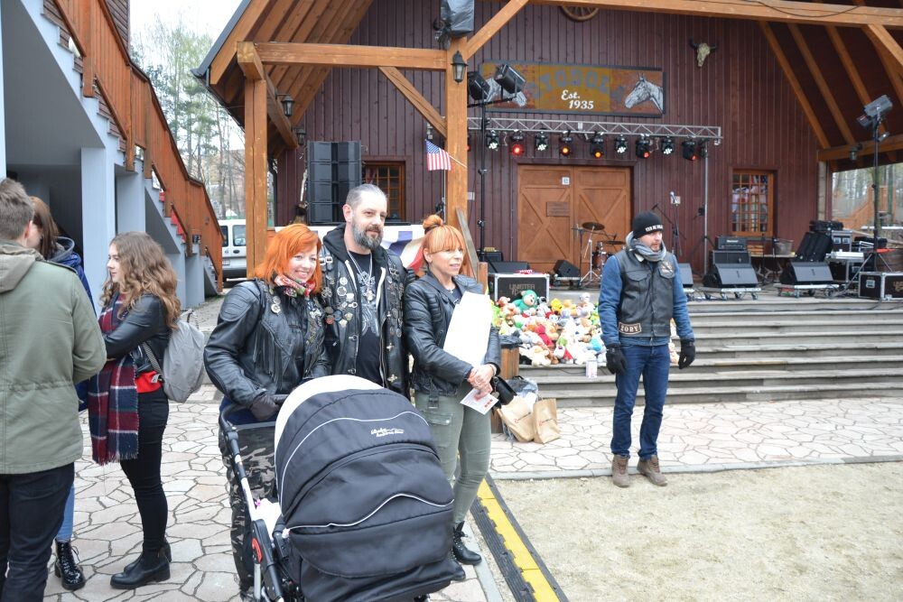 Zbiórka charytatywna na rzecz córeczki motocyklistów
